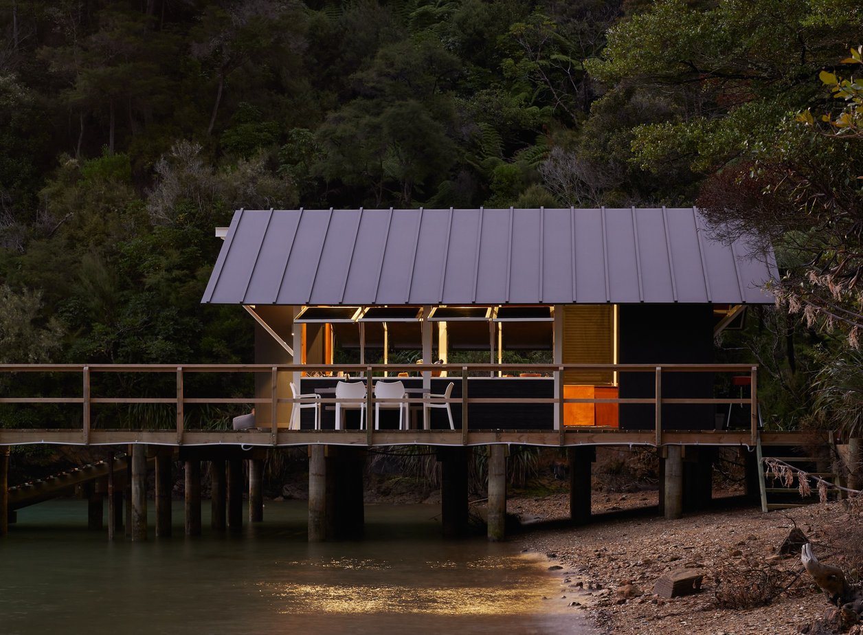 Lochmara Bay Boatshed Warren and Mahoney